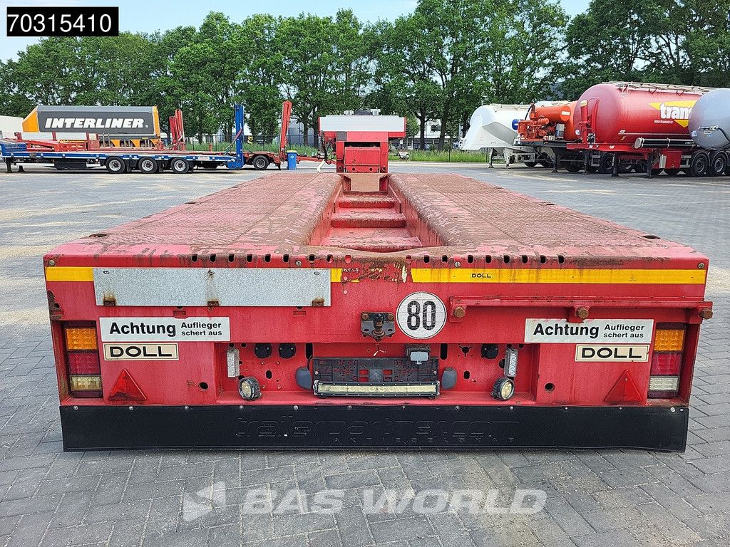 Doll T4H 0 S3 T4H-0S3 4 Achsen Full Steered Remote Gooseneck
