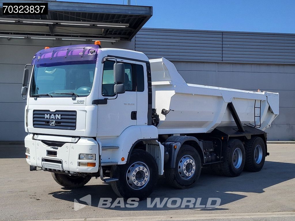 MAN TGA 35.430 8X4 14m3 tipper Big-Axle Retarder Euro 3
