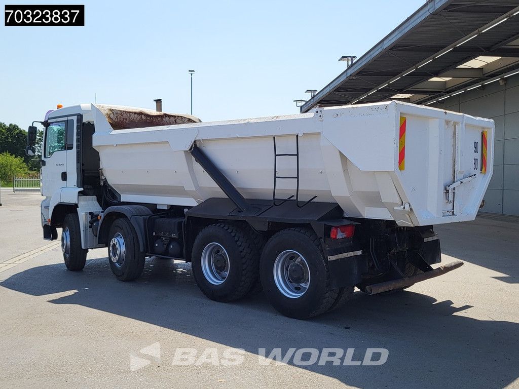 MAN TGA 35.430 8X4 14m3 tipper Big-Axle Retarder Euro 3
