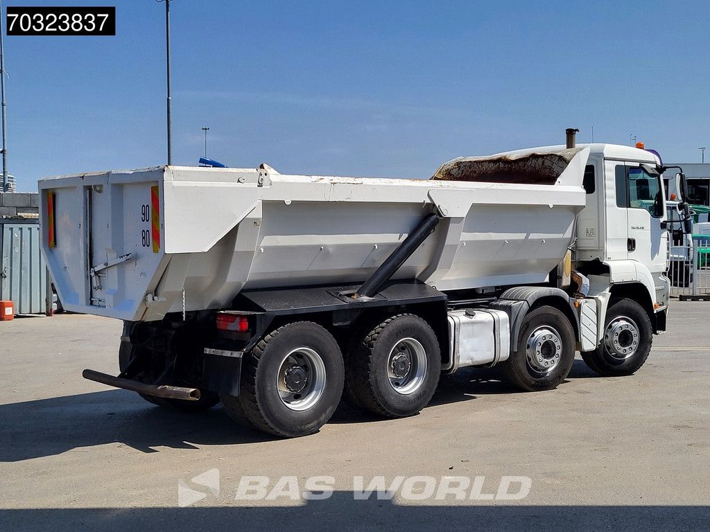 MAN TGA 35.430 8X4 14m3 tipper Big-Axle Retarder Euro 3