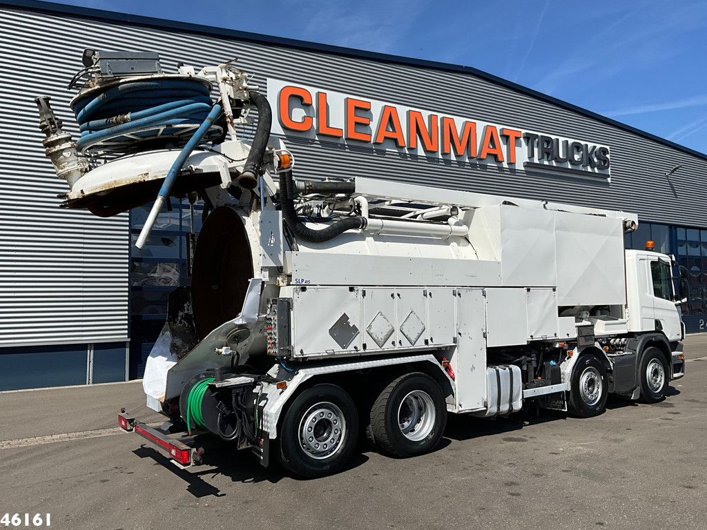 Scania P 450 8x4 Euro 6 Hvidtved Larsen 15m³ Combi