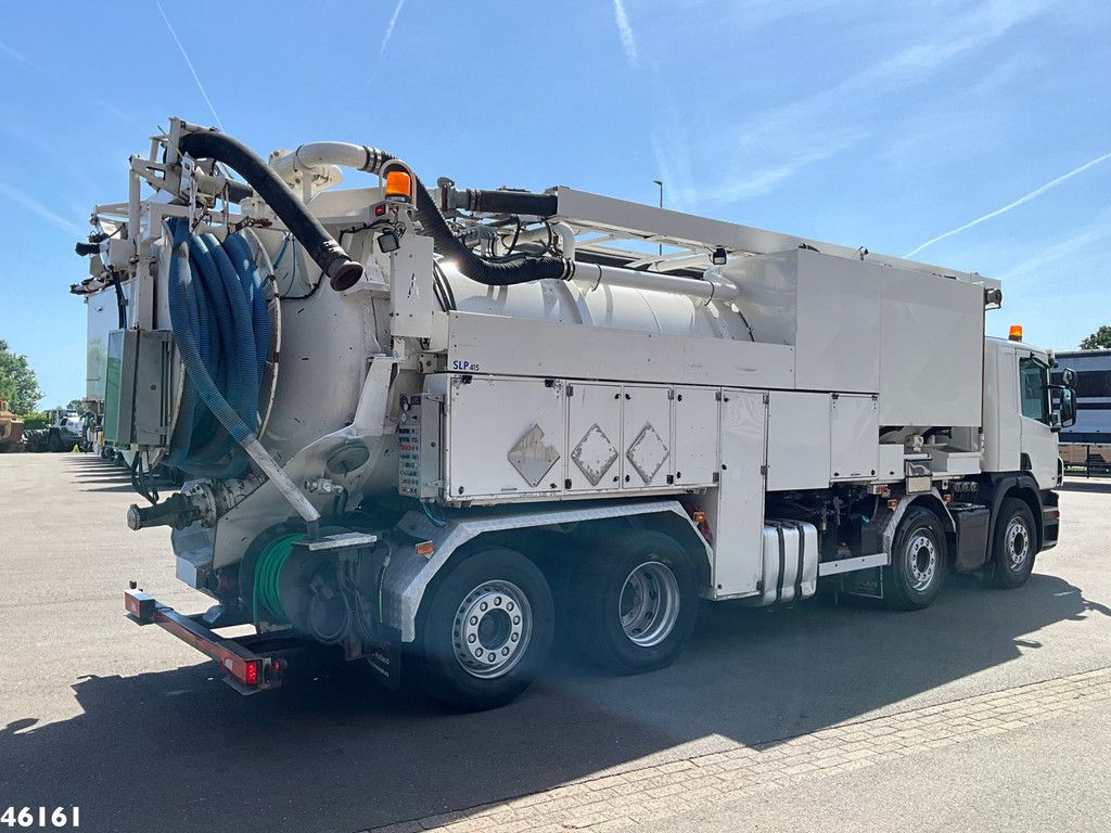 Scania P 450 8x4 Euro 6 Hvidtved Larsen 15m³ Combi