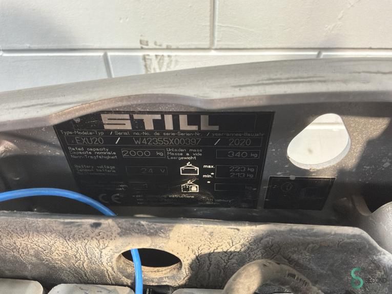 Pallet trucks Electric Still EXU20 2020