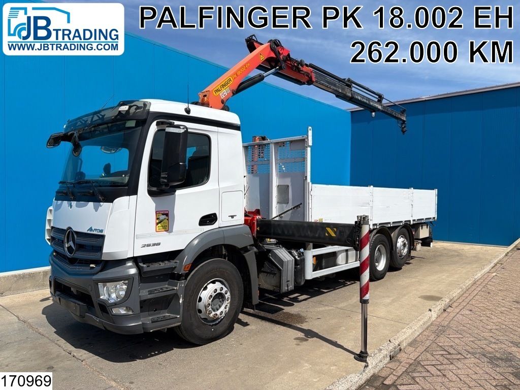 Mercedes Antos 2536 6x2, EURO 6, Palfinger, Steering/Liftaxle