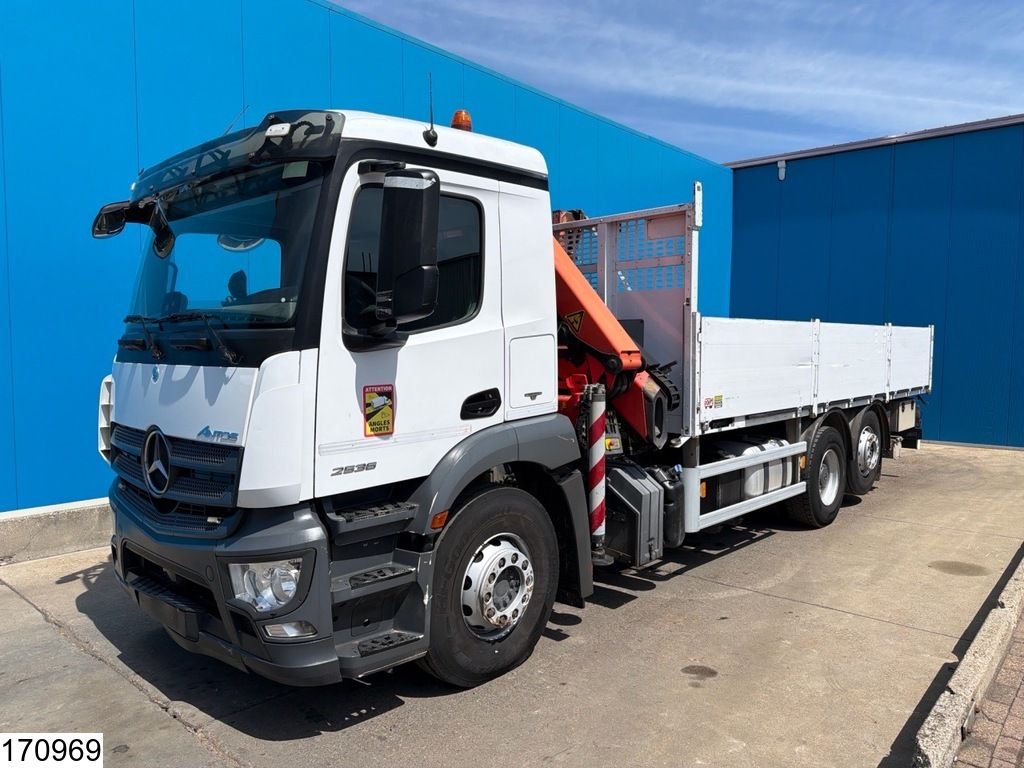 Mercedes Antos 2536 6x2, EURO 6, Palfinger, Steering/Liftaxle