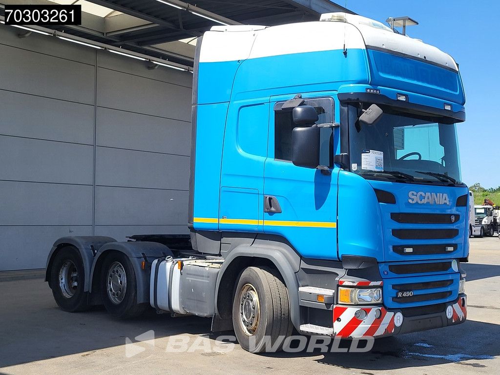 Scania R490 6X2 Retarder Lift+Lenkachse Full-Air 2xTanks Standklima Euro 6