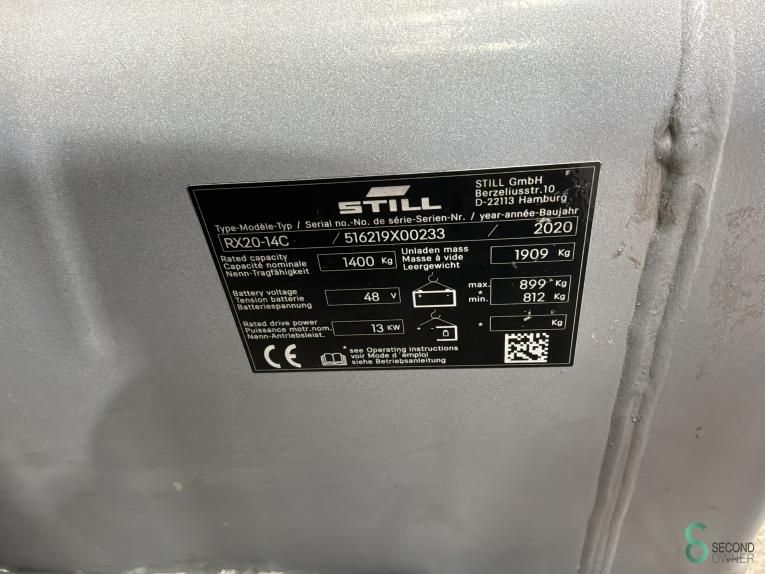 Gabelstapler Elektrisch Still RX20-14C 2020