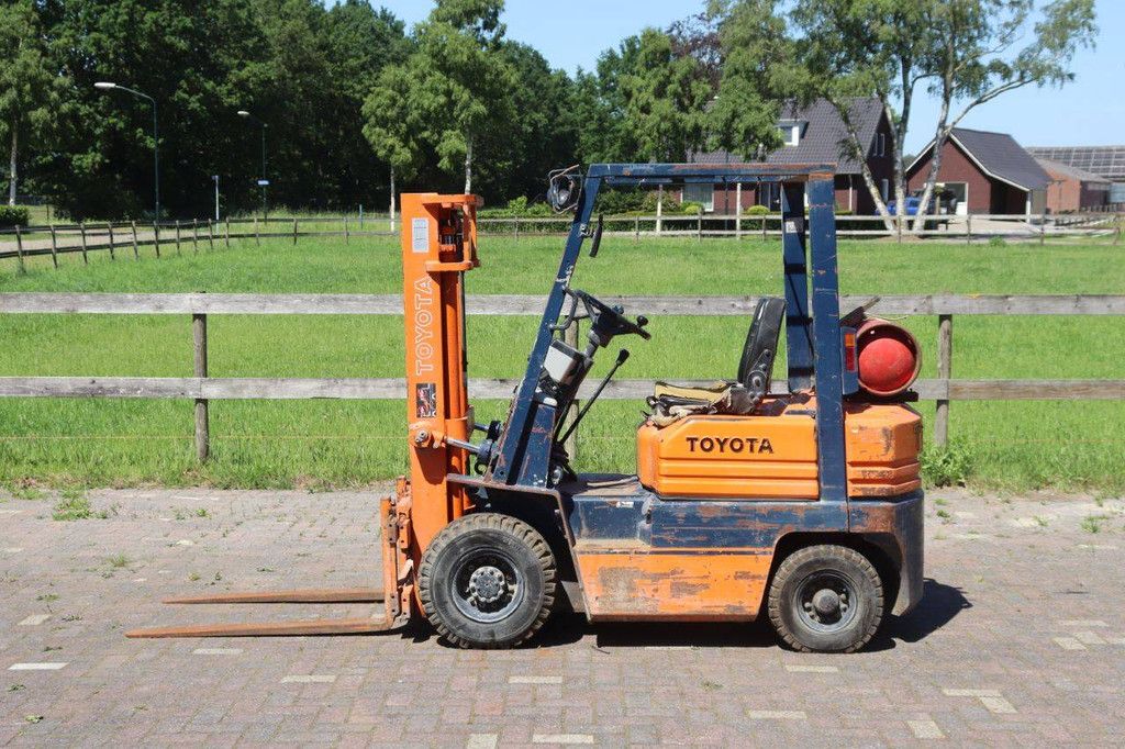 Gabelstapler Toyota 5FG18 LPG 1750kg 3,5m 1987
