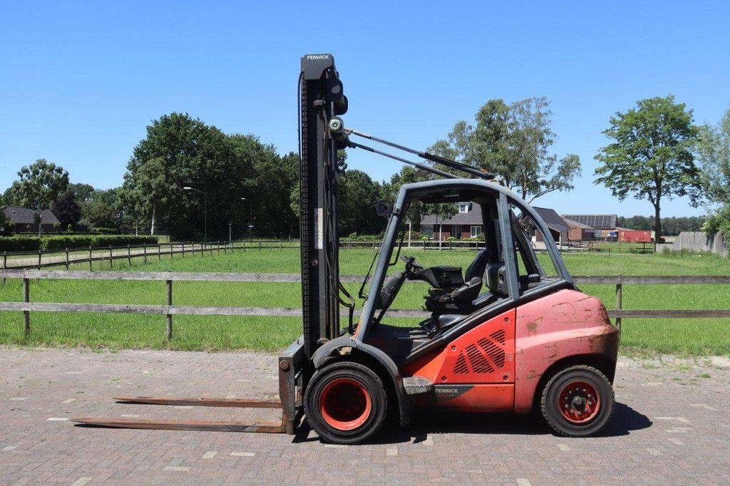 Forklift Linde H50D-02 Diesel 5000kg 7m 2015