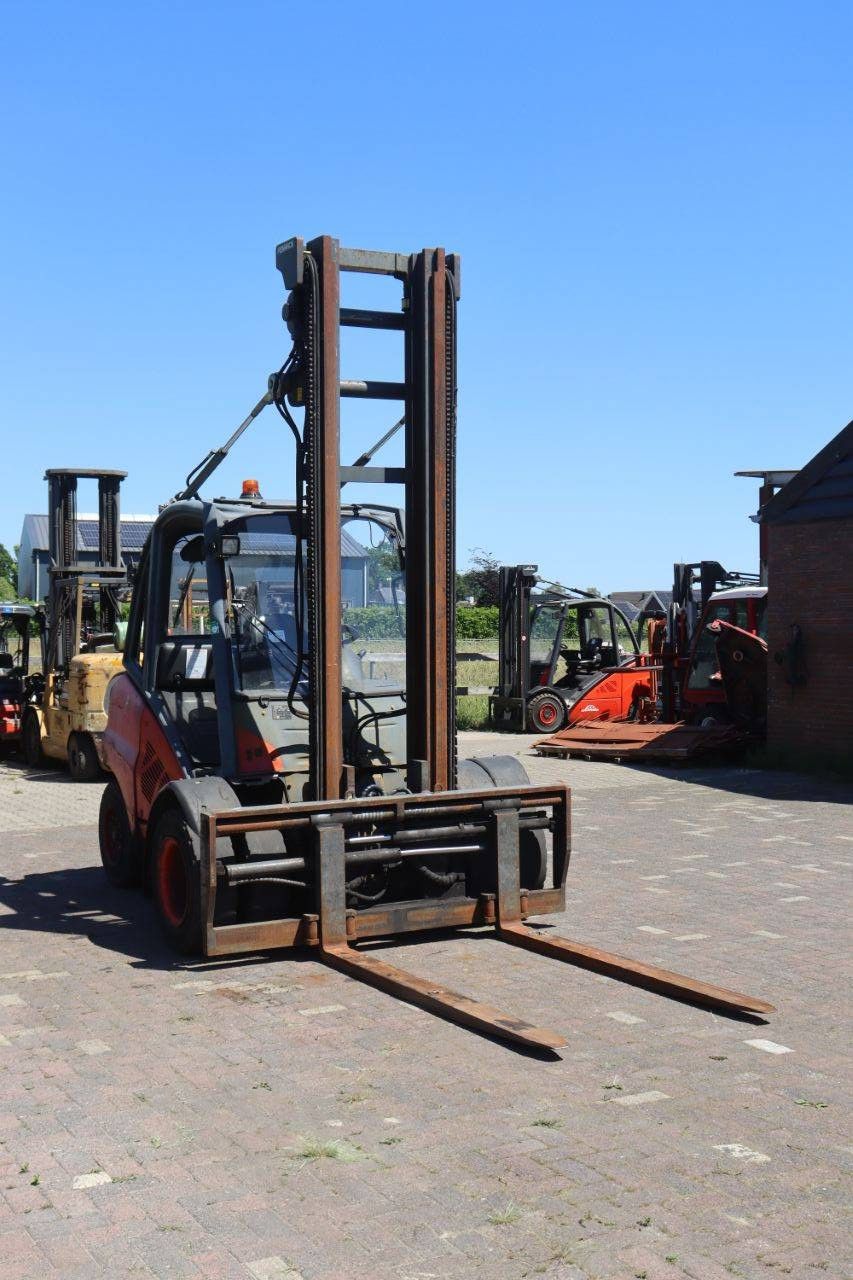 Forklift Linde H50D-02 Diesel 5000kg 7m 2015