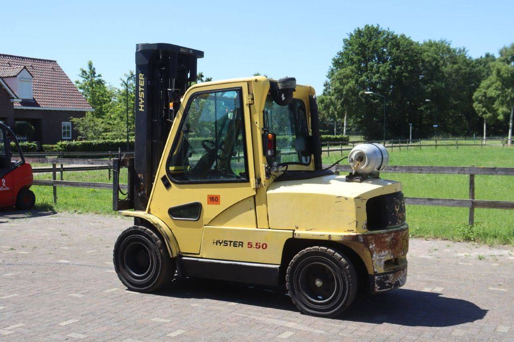 Forklift Hyster H5.50XM LPG 3500kg 5.75m 2004