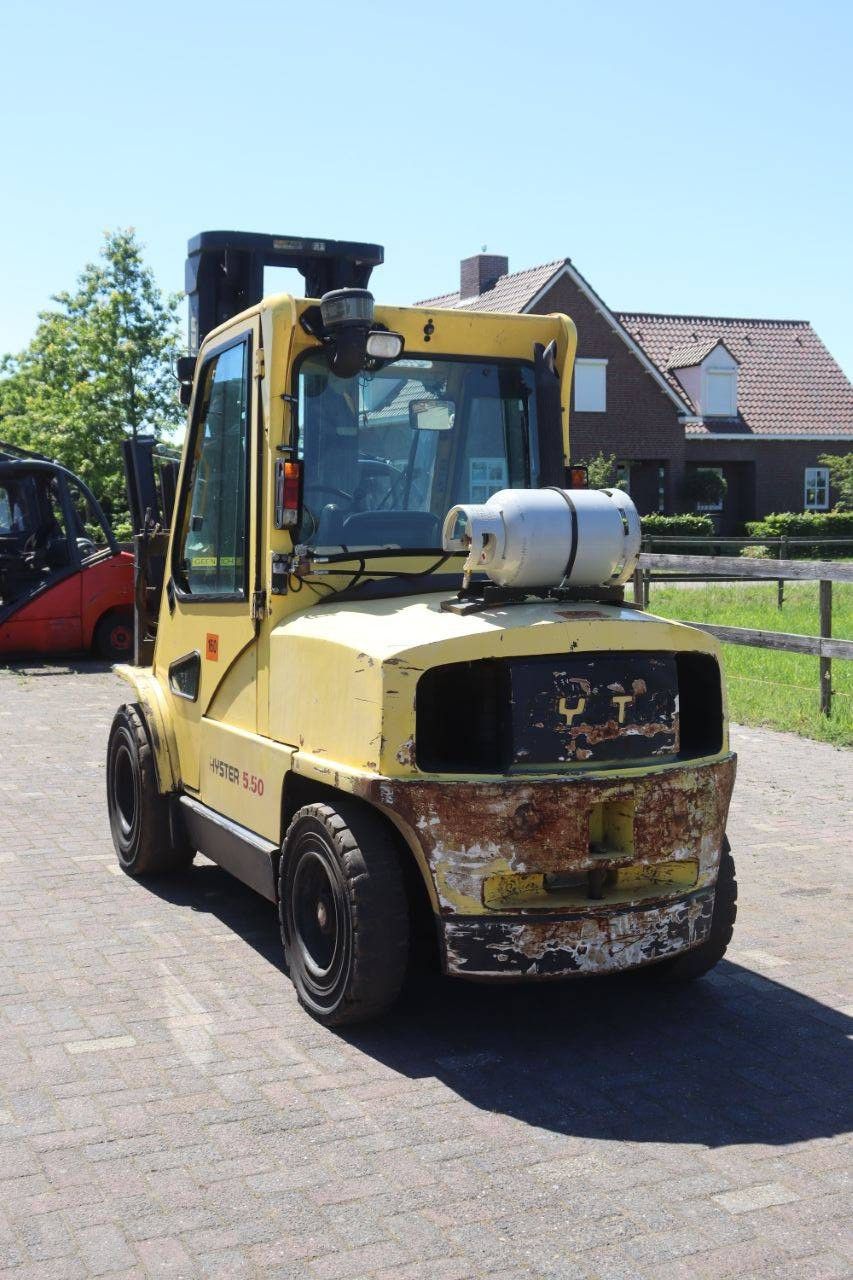 Forklift Hyster H5.50XM LPG 3500kg 5.75m 2004