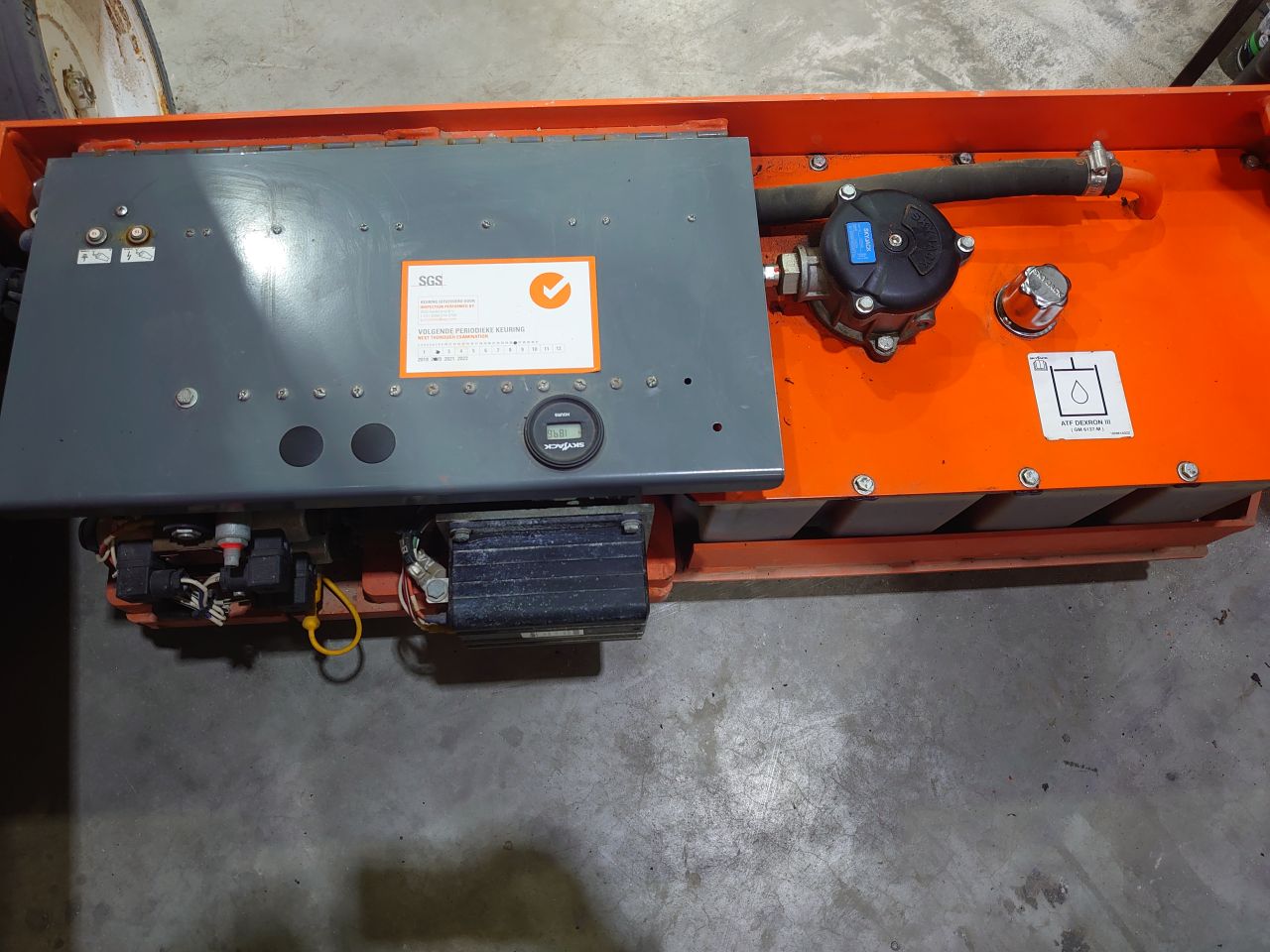 Skyjack SJ111 3220 schaarhoogwerker met nieuwe accu's