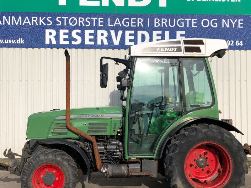 Fendt 209 V Med Frontlift og Front PTO