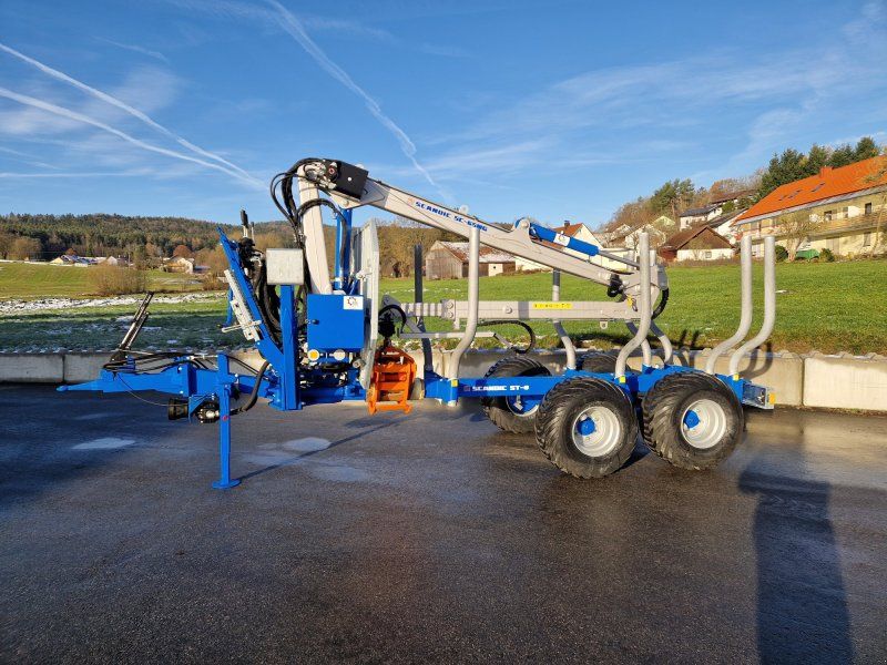 Scandic ST-8 7,1m Kran 600kg Hubkraft l-Hydr.Bremse