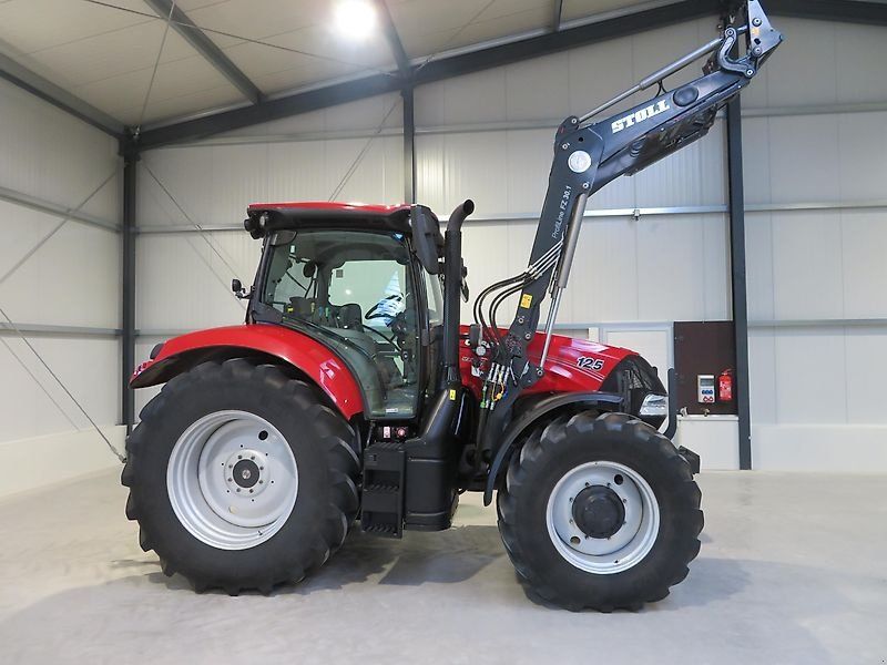 Case IH Maxxum 125, ERST 2500 Stunden, Stoll Frontlader, Druckluftanlage