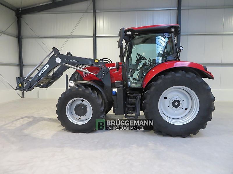 Case IH Maxxum 125, ERST 2500 Stunden, Stoll Frontlader, Druckluftanlage
