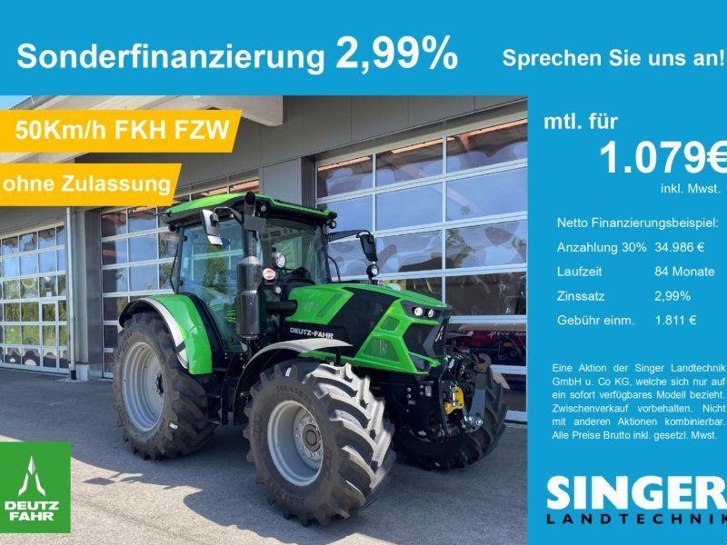 Deutz-Fahr 6125 C TTV 50Km/h FKH FZW DL