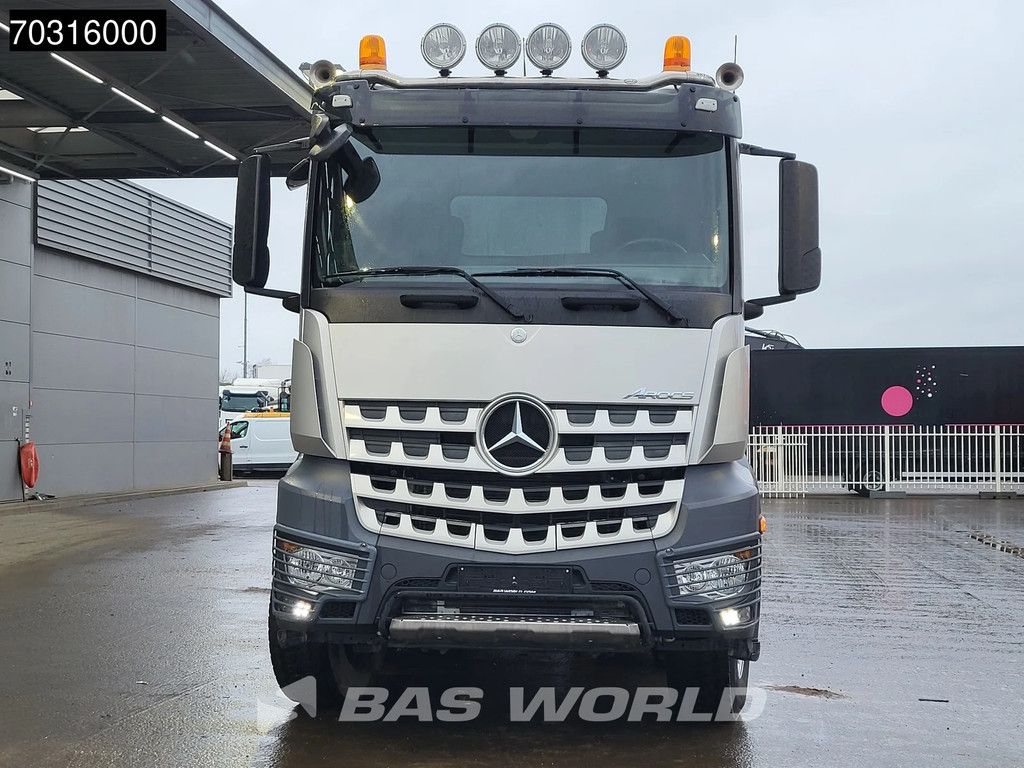Mercedes Arocs 4151 8X4 18m3 tipper steel suspension Big-Axle Automatic Euro 6