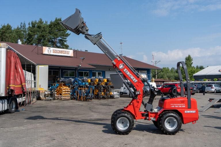 Nieuwe Wiellader Kubota H180 + Transport Gratis KINGWAY