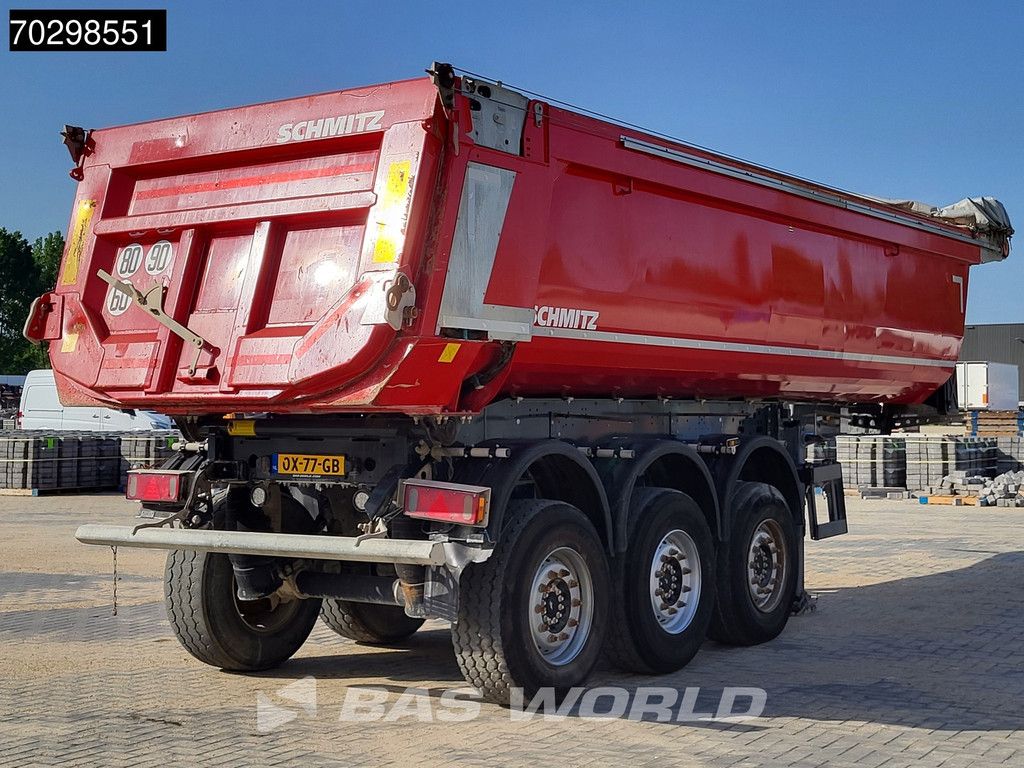 Schmitz SGF*S3 3 axles Lifting Axle 24m3
