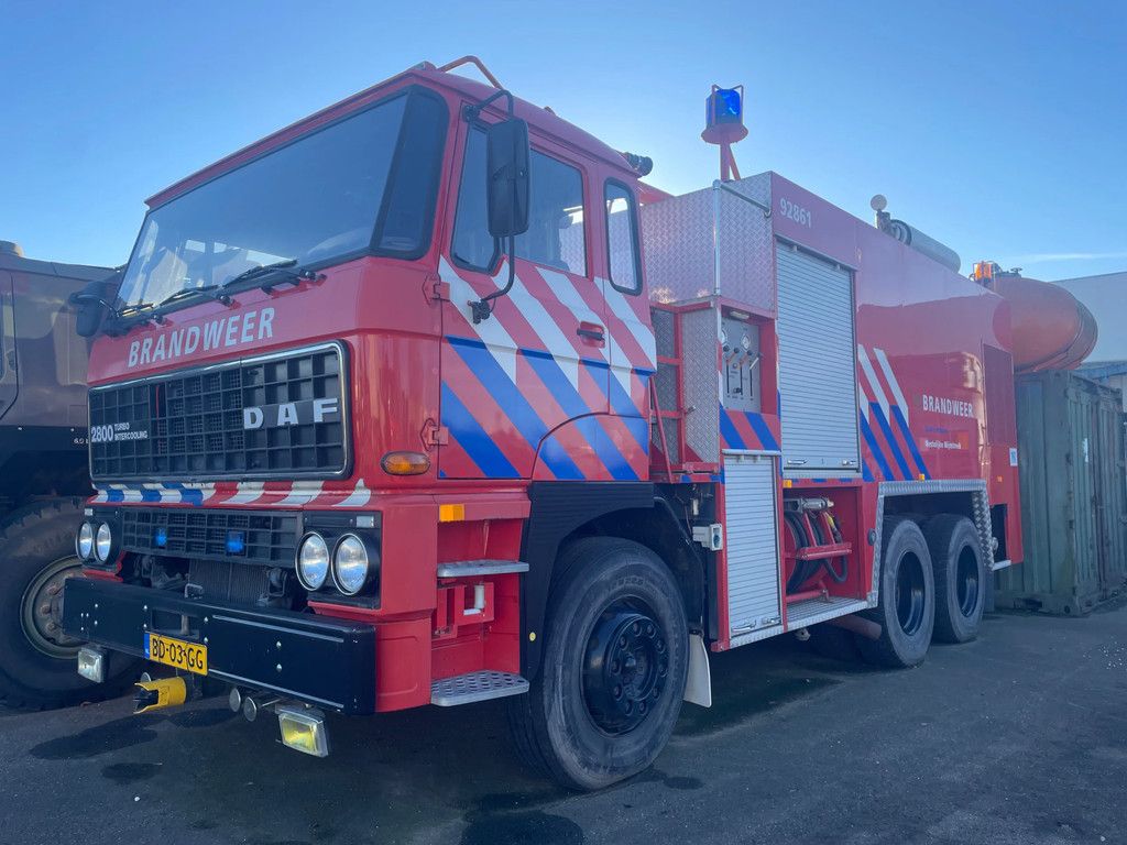 DAF FAT 2800 DKS Turbo intercooler 6x4 Nieuwstaat ! 23.000 km !