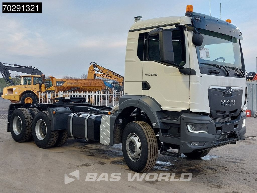 MAN TGS 33.400 6X4 NEW! Full-Steel Big-Axle Drumbrakes LED Euro 2
