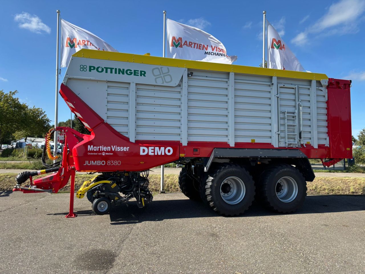 Pottinger Jumbo 8380 DB Demo combiwagen