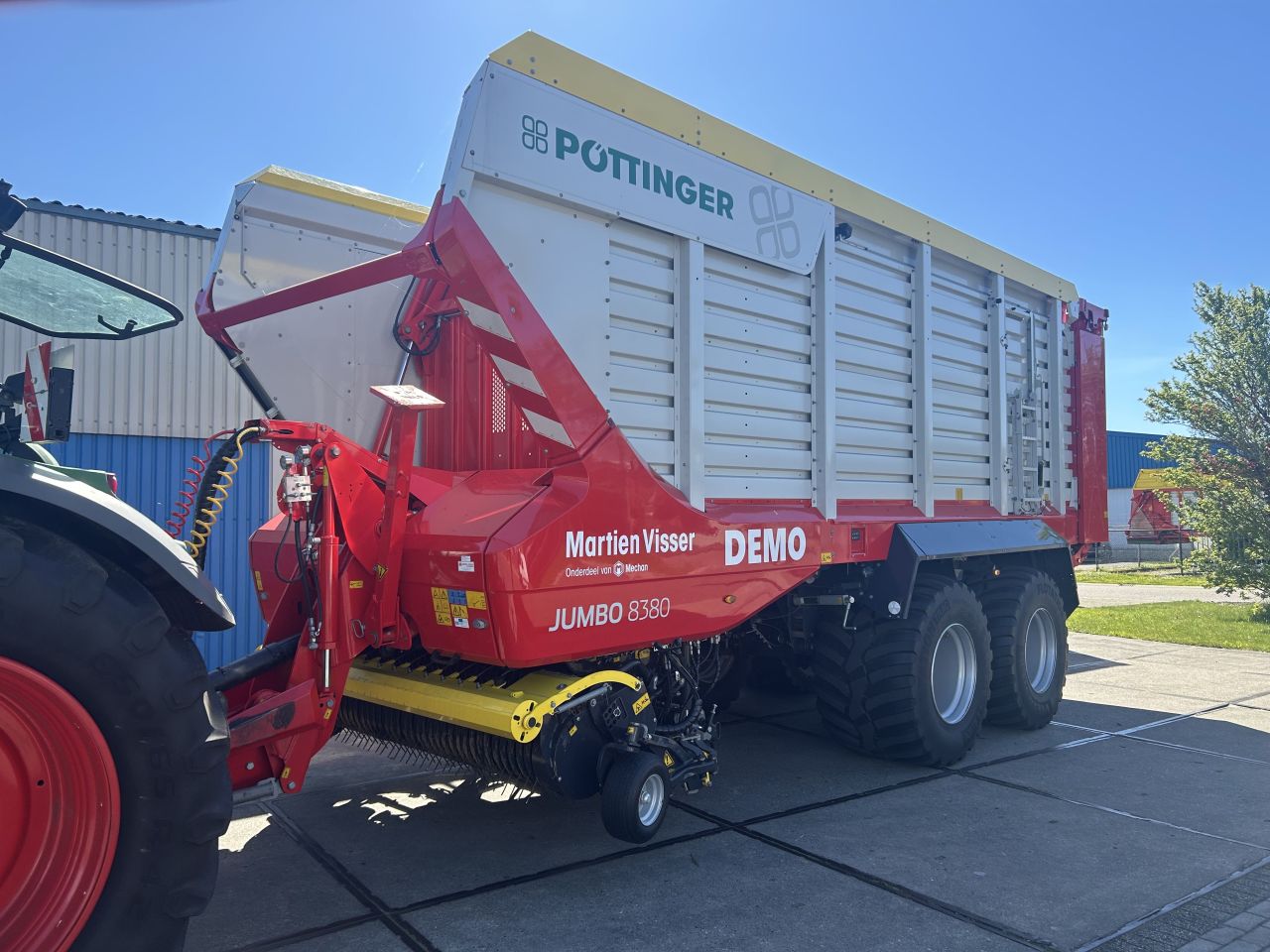 Pottinger Jumbo 8380 DB Demo combiwagen