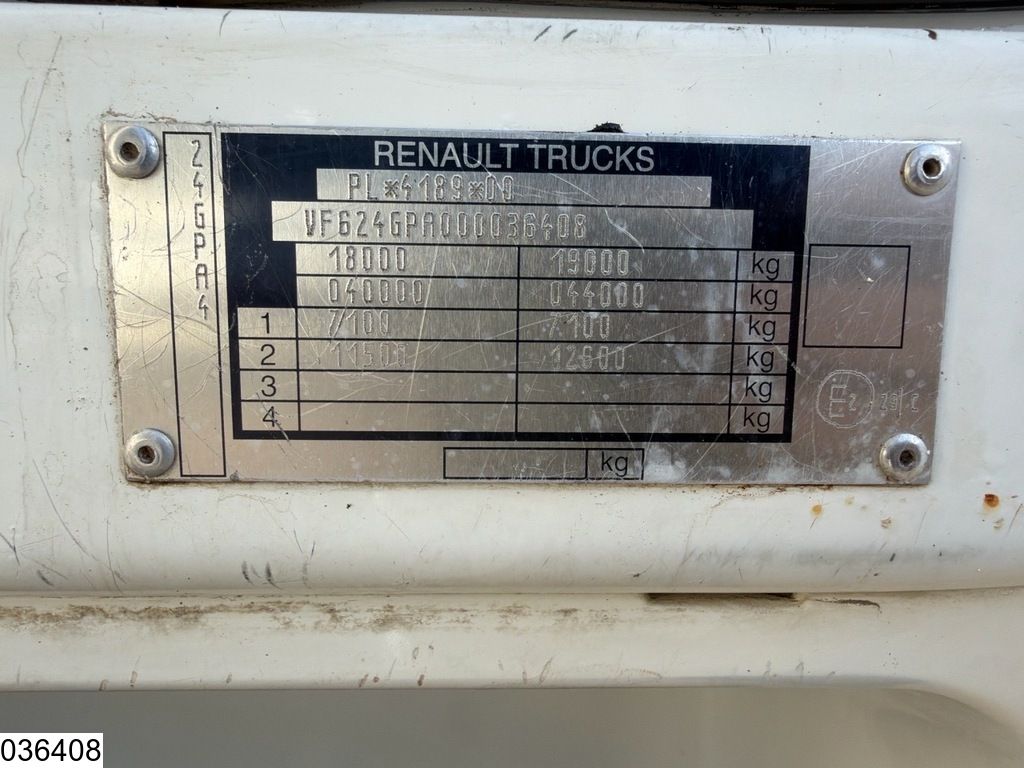 Renault Premium 460 Dxi EURO 5, PTO, Hydrauliek