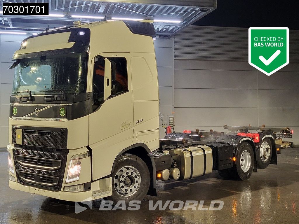 Volvo FH 500 6X2 Full Air suspension 2tons Ladebordwand Lift axle Retarder I-Park cool Euro 6