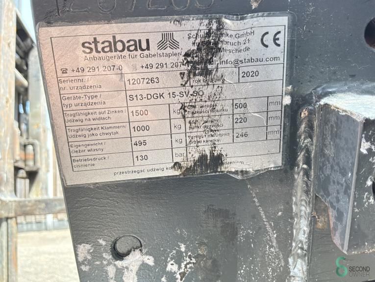 Zubehör Stabau S13-DKG 15-SV-SO 2020