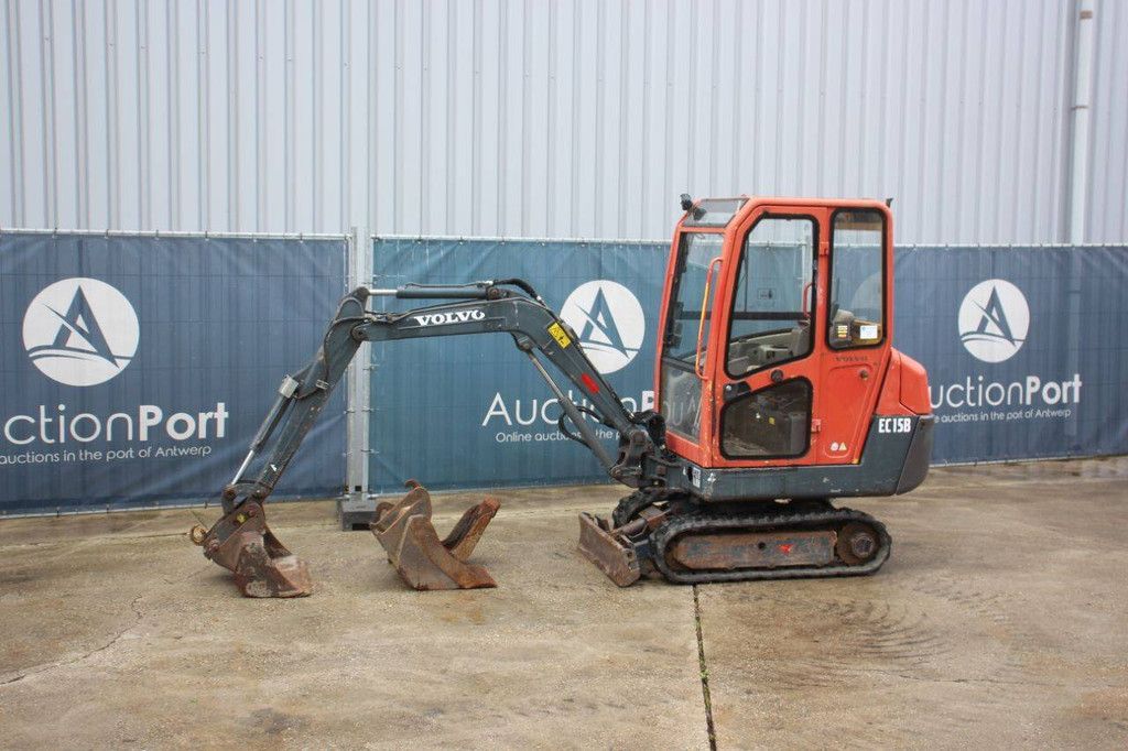 Minibagger Volvo EC15B XTV Diesel 11kW 2006