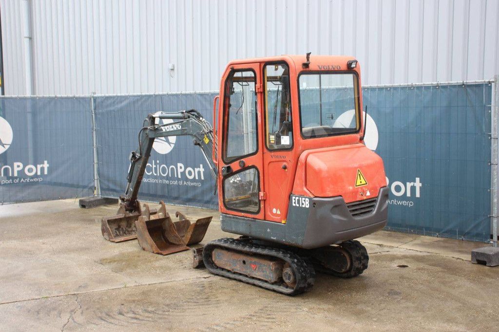 Minibagger Volvo EC15B XTV Diesel 11kW 2006