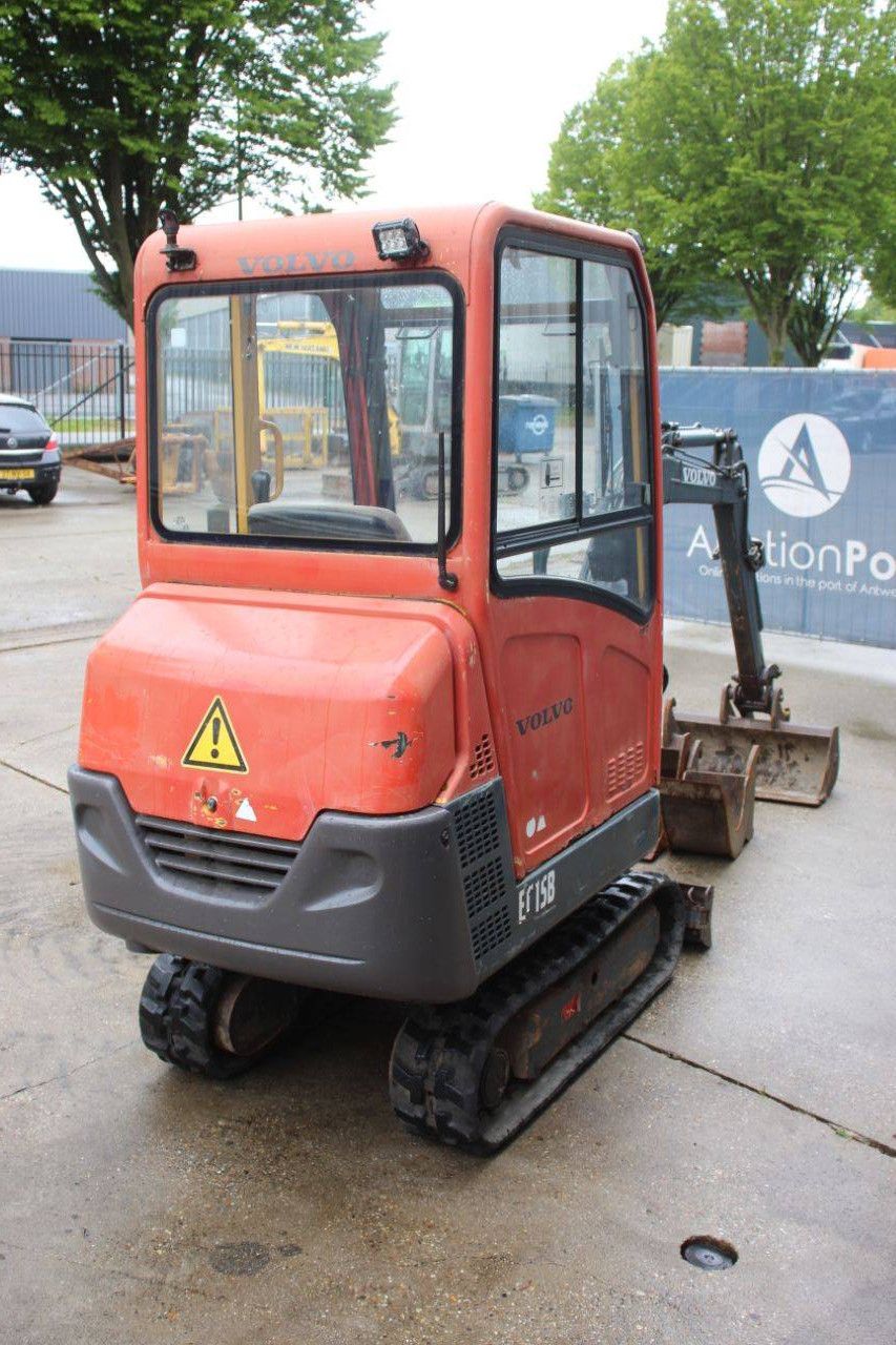Minibagger Volvo EC15B XTV Diesel 11kW 2006