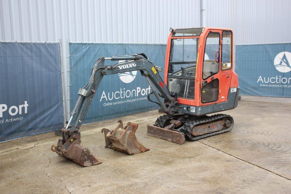 Minibagger Volvo EC15B XTV Diesel 11kW 2006