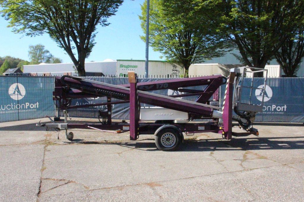 Anhängermontierte Hubarbeitsbühne Niftylift 170HDE 2015