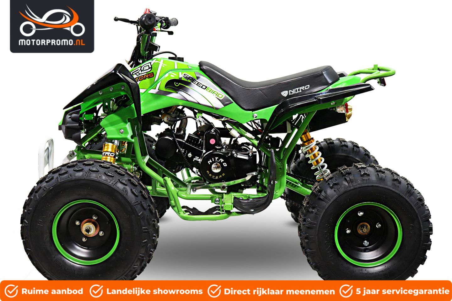 Quads 125cc benzine kinderquads 49cc of elektrisch tot 2000w