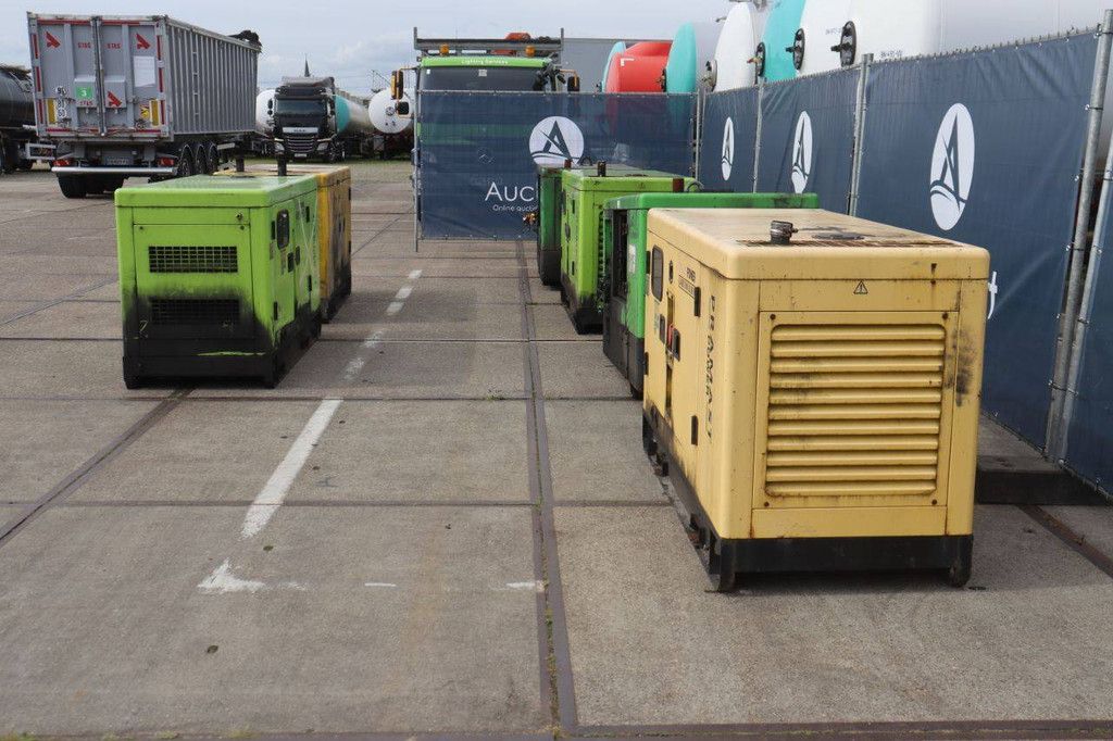 Lot of Generators Pramast Power VG-R30 Diesel 37kVA 6 pieces