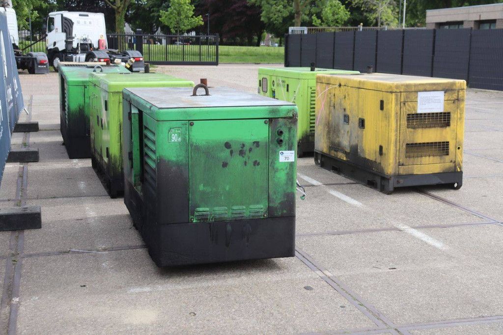 Lot of Generators Pramast Power VG-R30 Diesel 37kVA 6 pieces