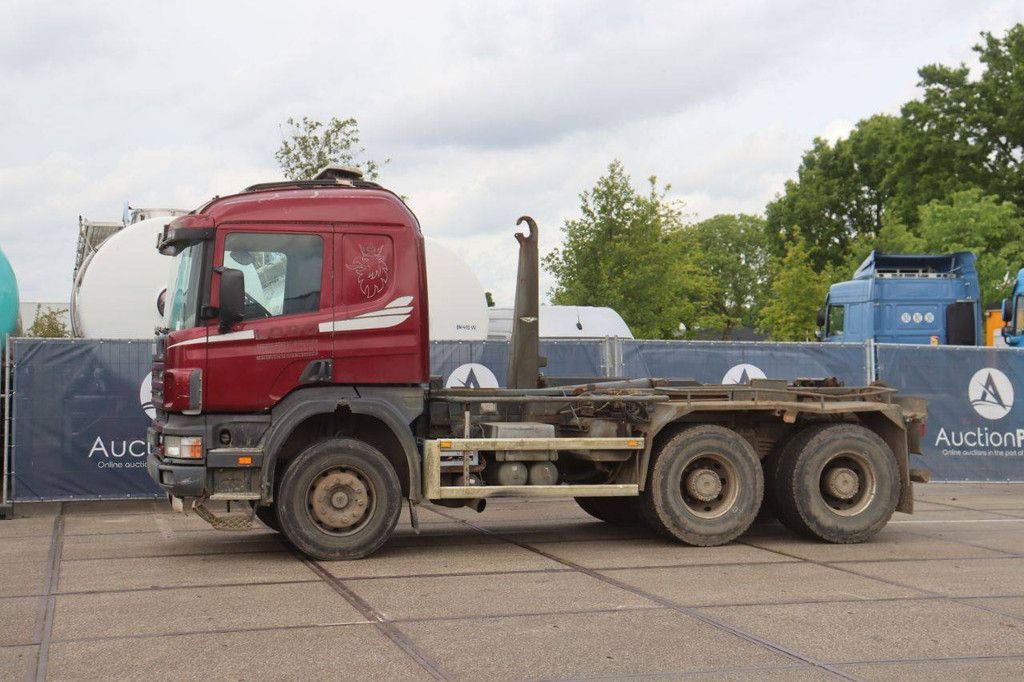 Hakenliftsystem LKW Scania P114CB6X4HZ Diesel 340 PS 1999