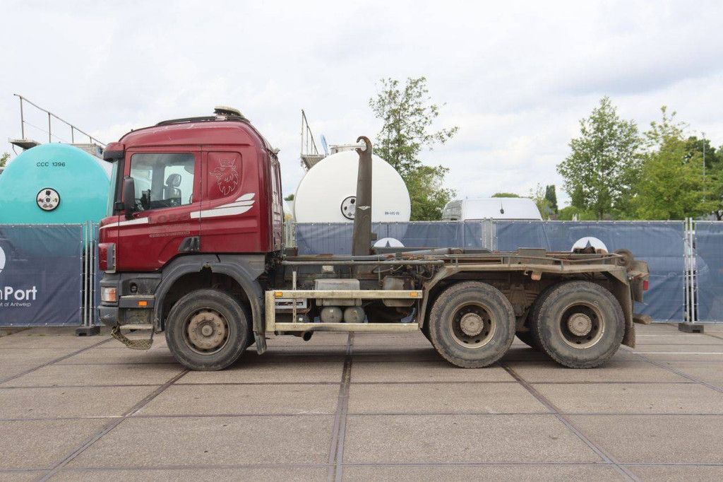 Hakenliftsystem LKW Scania P114CB6X4HZ Diesel 340 PS 1999
