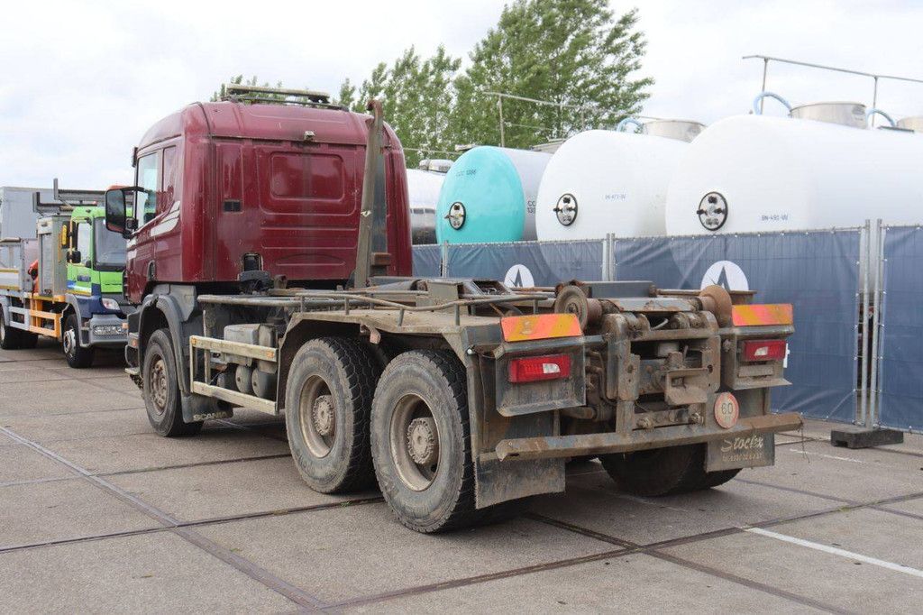 Hakenliftsystem LKW Scania P114CB6X4HZ Diesel 340 PS 1999