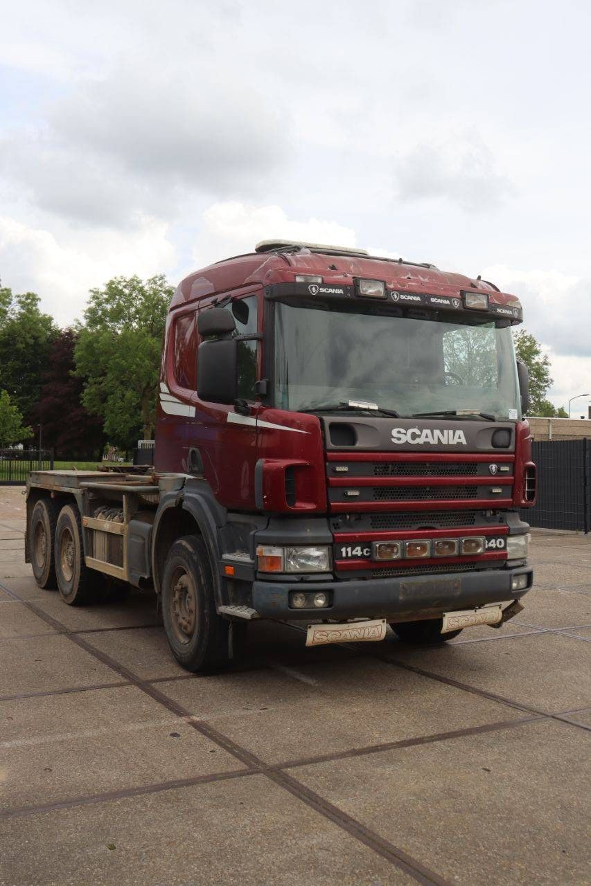 Hakenliftsystem LKW Scania P114CB6X4HZ Diesel 340 PS 1999