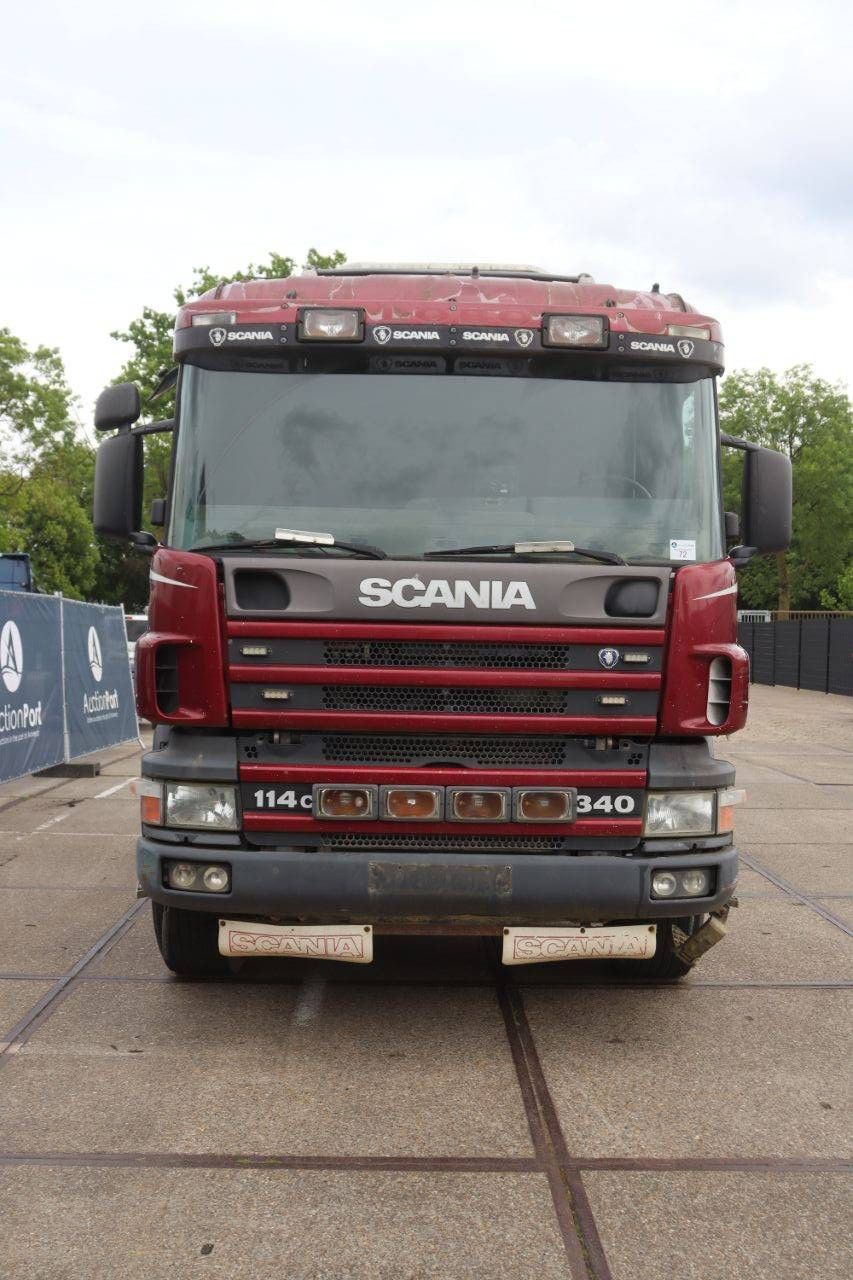 Hakenliftsystem LKW Scania P114CB6X4HZ Diesel 340 PS 1999