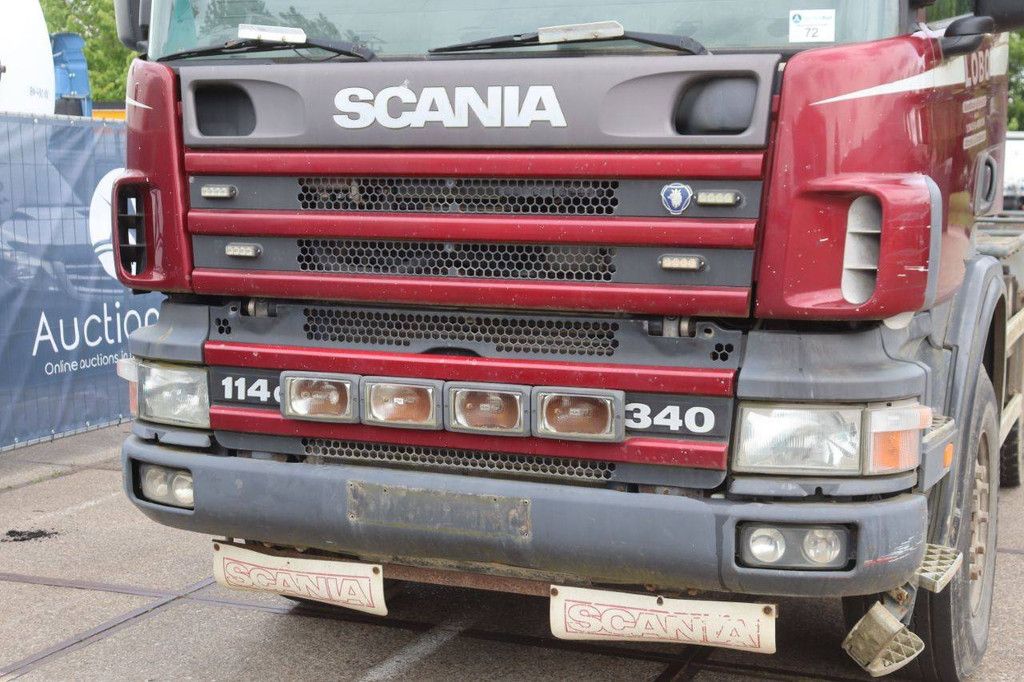 Hakenliftsystem LKW Scania P114CB6X4HZ Diesel 340 PS 1999