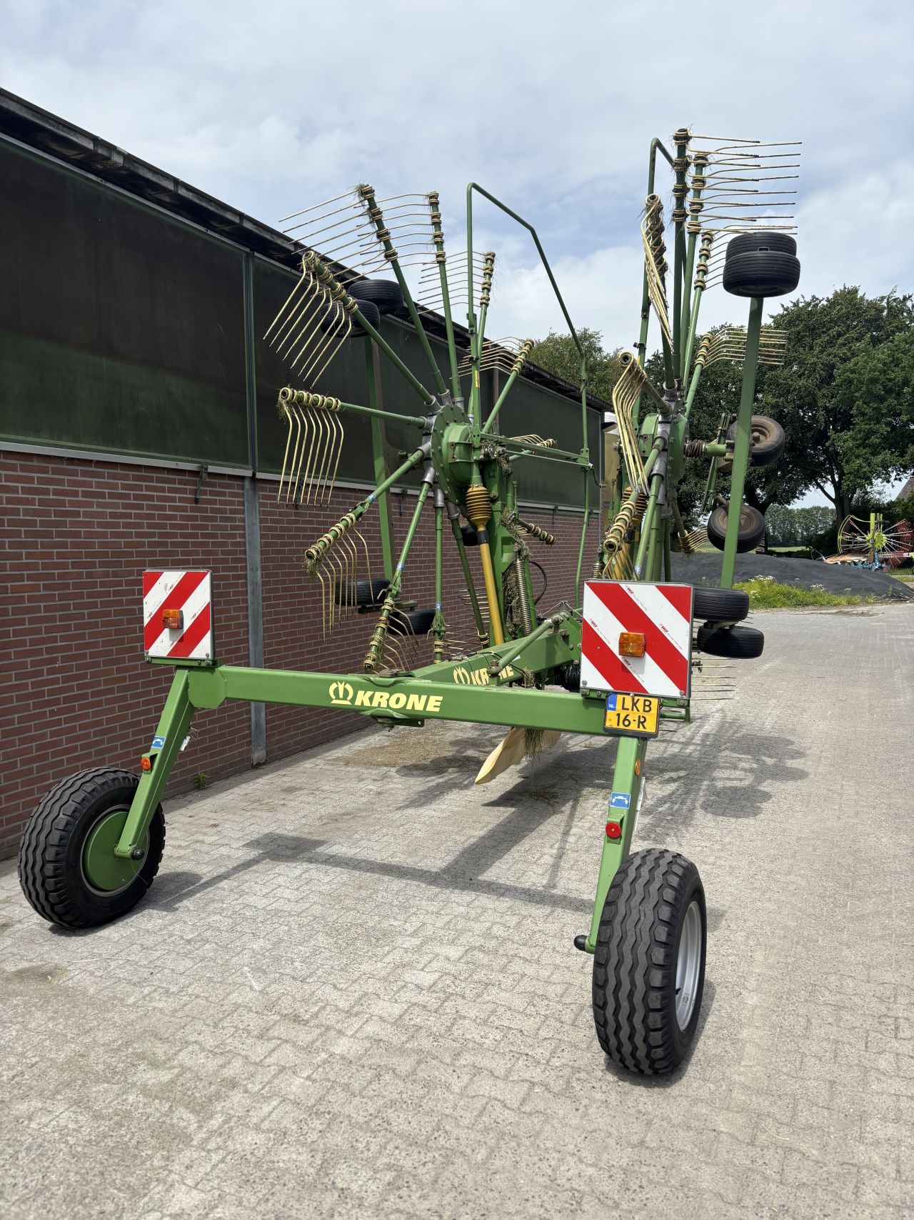Krone swadro 900 middenafleg hark