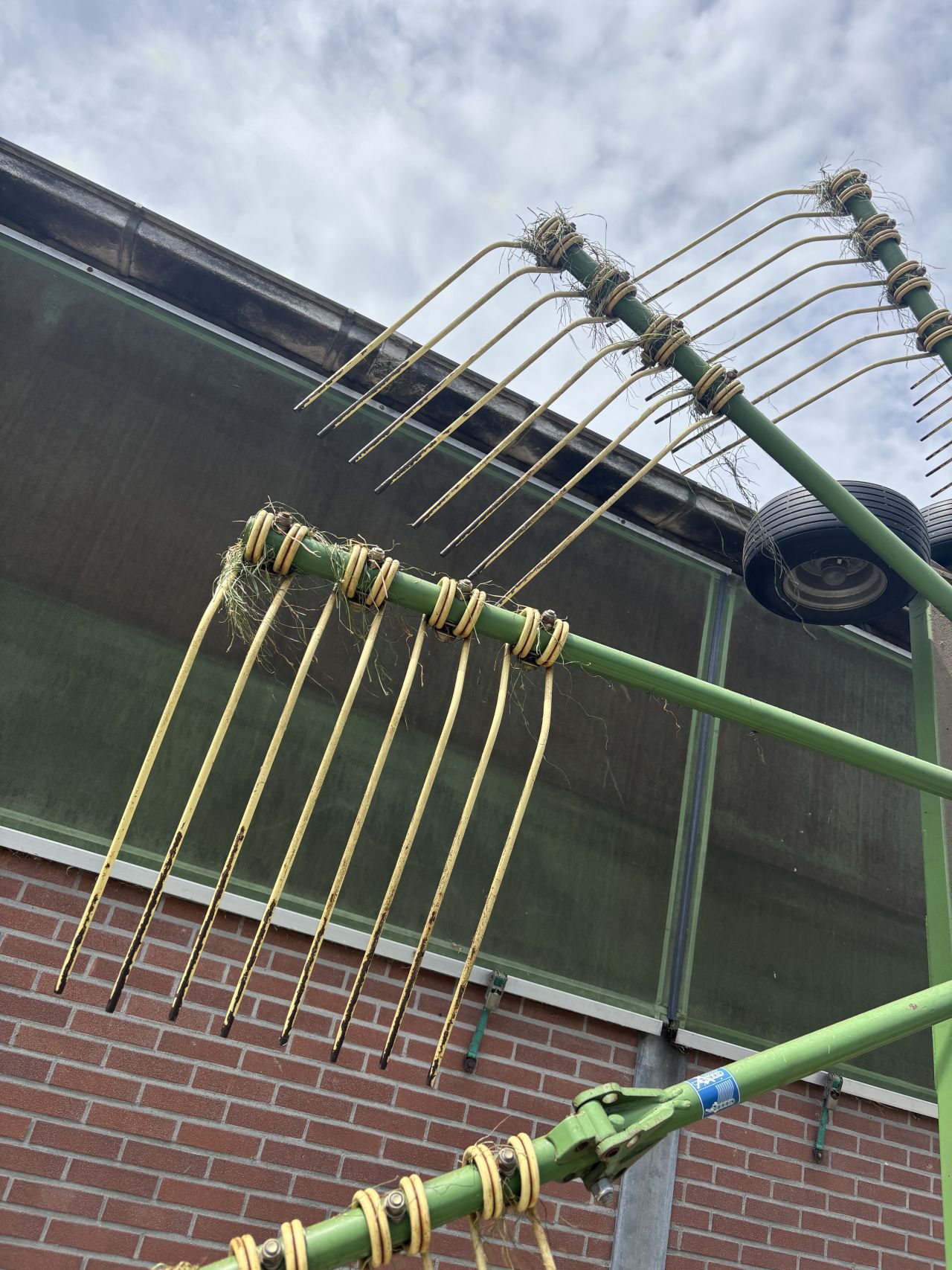 Krone swadro 900 middenafleg hark