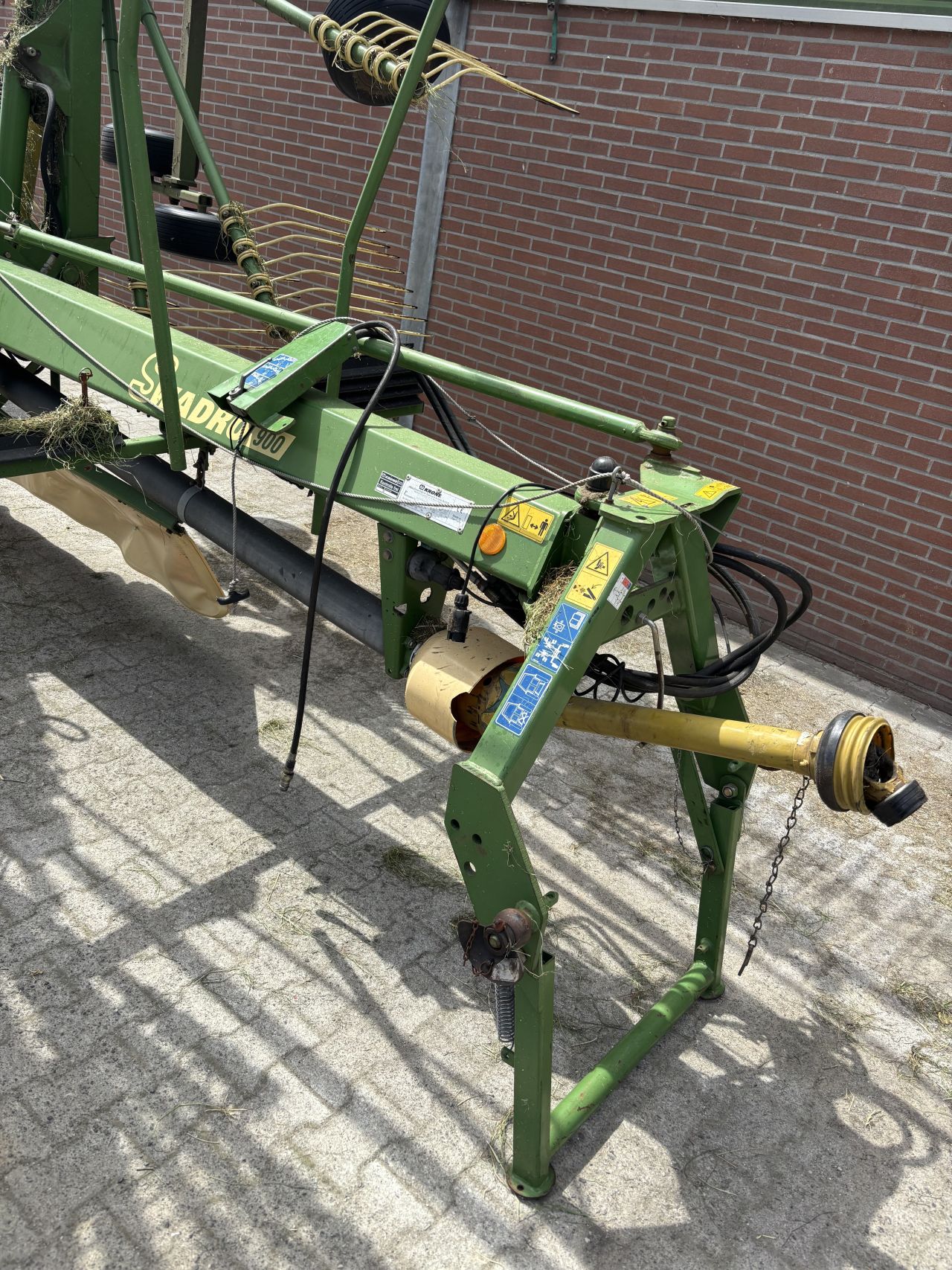 Krone swadro 900 middenafleg hark