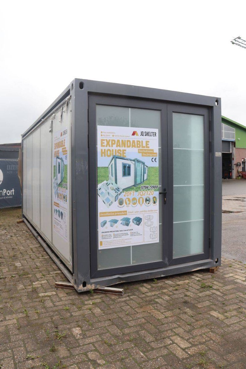 Mobile Wohneinheit mit Bad JQ Shelter STW-5900 2025 Neu